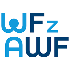 Logo programu w postaci napisu WF z AWF
