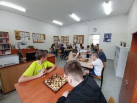 Turniej szachowy w świetlicy szkolnej